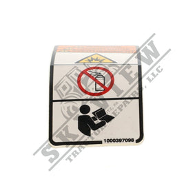 1000397098 - Decal ANSI No Starting