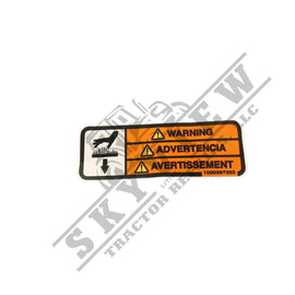 1000397202 - Decal ANSI Hot Surface