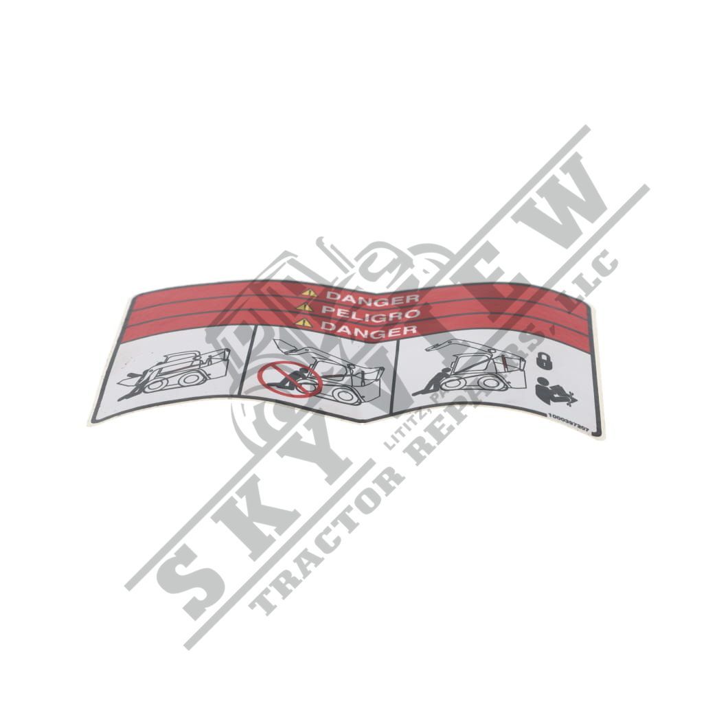 1000397207 - Decal ANSI Crush Hazard