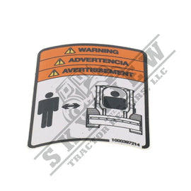 1000397214 - Decal ANSI Keep Distance