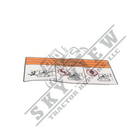 1000397219 - Decal ANSI No Riders