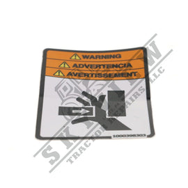1000398303 - Decal ANSI Pinch Point