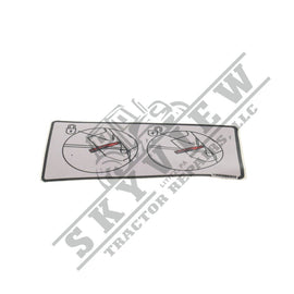 1000399302 - Decal Cabin Hold Open