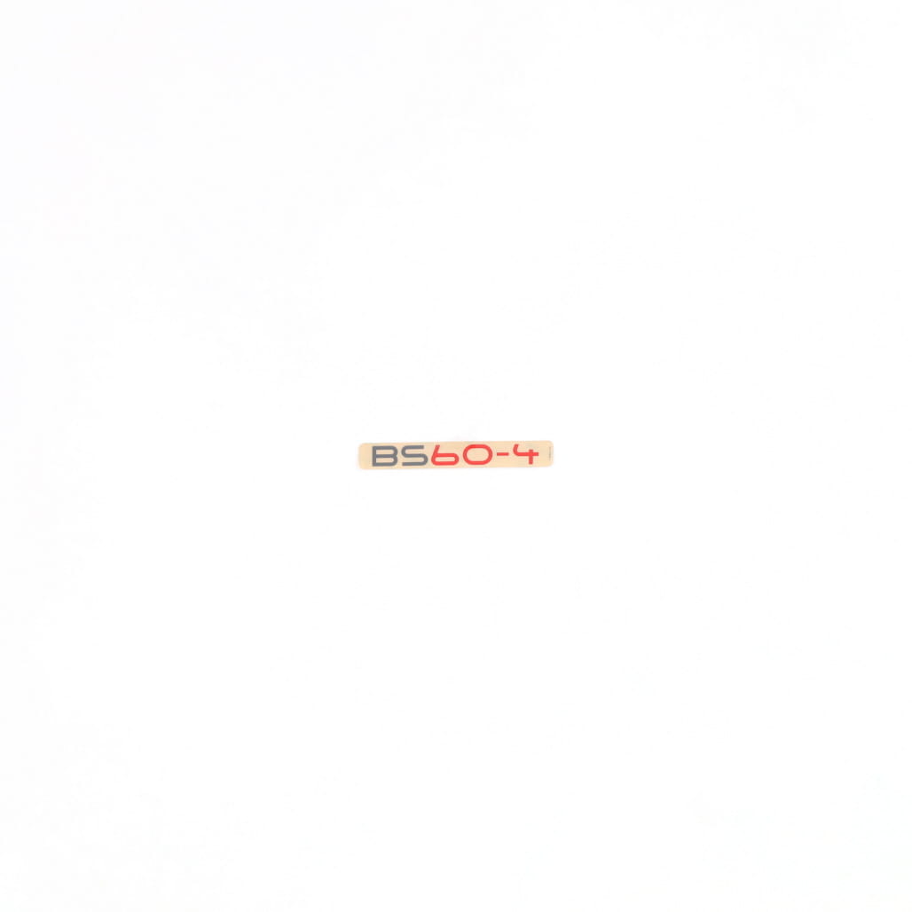 5100031724 - BS60-4 Decal